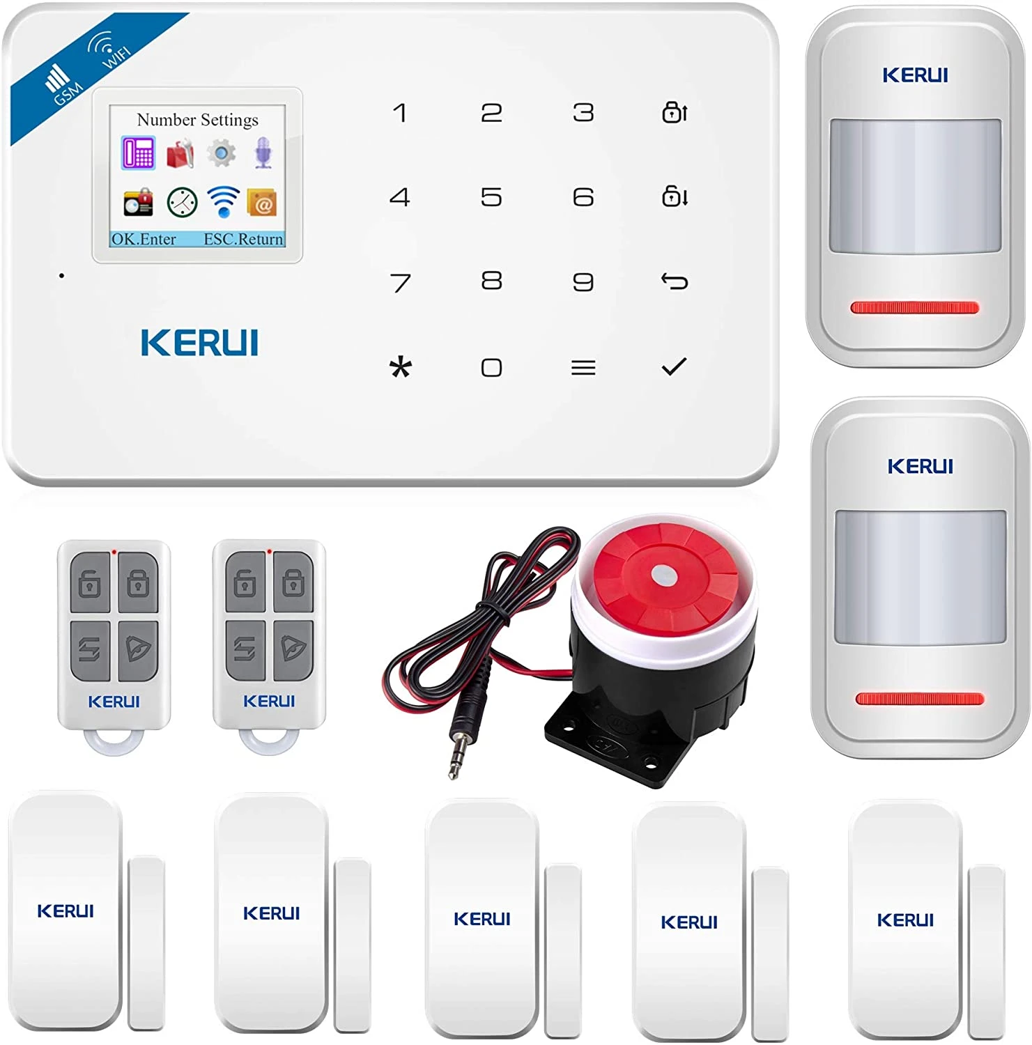 alarma wifi kerui